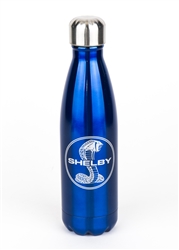 Shelby Snake Blue Water Bottle