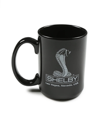 Black Tiffany Snake Shelby Logo Mug
