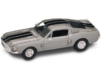 1:43 1968 Silver GT500KR Diecast