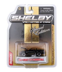 1:64 2007 Shelby GTH Convertible Black w/ Gold Stripes