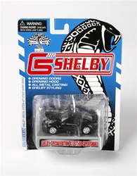 1:64 2008 Shelby GT500 427 Super Snake Black w/ Black Stripes
