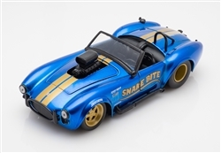 1:24 1965 Blue Shelby Cobra 427 S/C "Snake Bite" Diecast