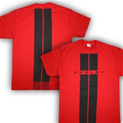 Double Stripes Red Tee