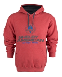 Red Shelby American Pullover Hoody