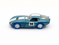 1:64 1965 Blue #98 Daytona Coupe Diecast