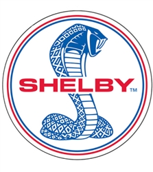 Shelby Snake Disc Metal Sign