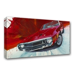 1969 Red GT500 Canvas Art