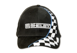 Team Shelby Black Checkered Race Hat