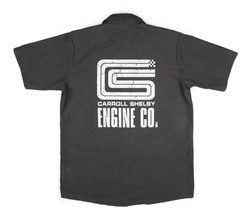 Red Kap CS Engine Co Mechanic Charcoal Shirt