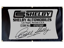 Banner: Shelby CSM plate