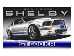 Banner 2008 Shelby GT500KR