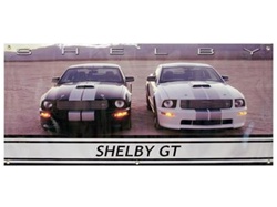Banner: 2007 Shelby GTs, front view