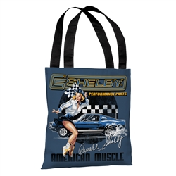 American Muscle Cowgirl Tote Bag