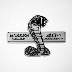 Shelby GT500KR 40th Decal