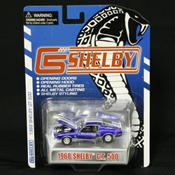 1:64 1968 Shelby Blue GT500 "First run edition"
