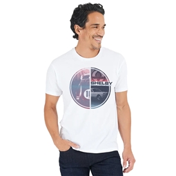 Shelby Built For Speed Tee - White