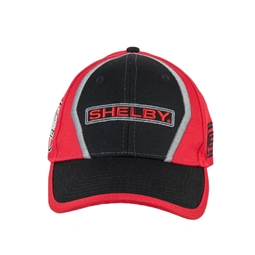 Shelby Logo Red & Black Hat