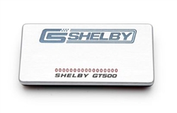 Shelby GT500 Dash Plaque ('10-'14)-BLANK