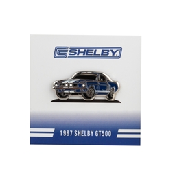 1967 Shelby GT500 Lapel Pin - Blue / White Stripes