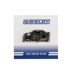 2022 Shelby GT500 Lapel Pin - Black/White Stripes