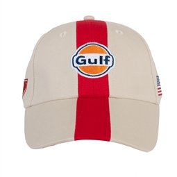 Gulf Racing Hat - Sand / Red