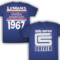 Shelby LeMans Blue Tee