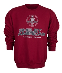 Shelby American Las Vegas Cardinal Sweatshirt