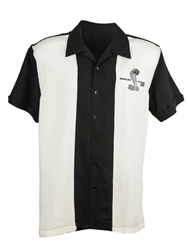 Black and Cream GT500 Camp Shirt