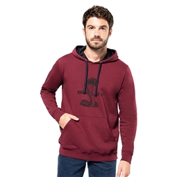 Shelby  Cardinal Red Heather Hoody