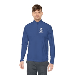 Personalized  Super Snake  1/4 Zip Pullover- Blue