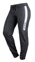 Ladies Shelby Knit Terry Black Joggers