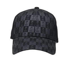 Shelby Checkered Black on Black Hat
