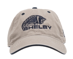 Shelby Snake Head Khaki Hat