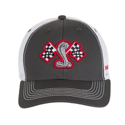 Youth Racing Flags Grey Hat