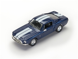 1:43 1968 Blue GT500KR Diecast
