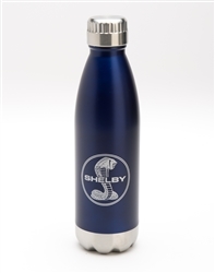 17 oz Stainless Steel Navy Water Bottle