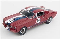 1:18 1965 Red #14 Shelby GT350R L/E Diecast