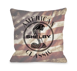 American Classic Throw Pillow