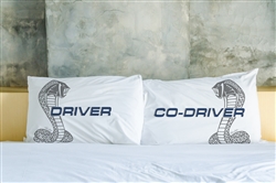 Driver and Co-Driver Pillowcases