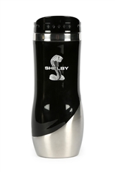 Shelby Curved Black Tumbler