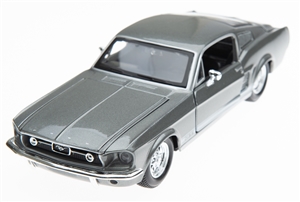 1:24 1967 Grey Mustang GT500 Diecast