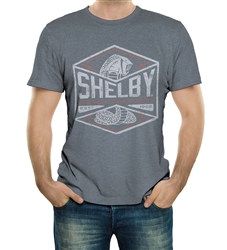 Shelby Bolt Live Fast Drive Faster Dark Heather Tee