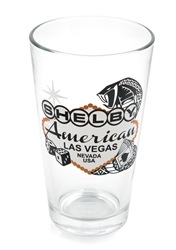 Vegas Pint Glass