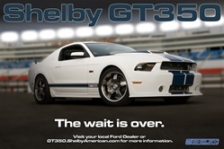 Shelby American GT350 Poster