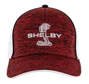 Shelby Red & White Performance Cap