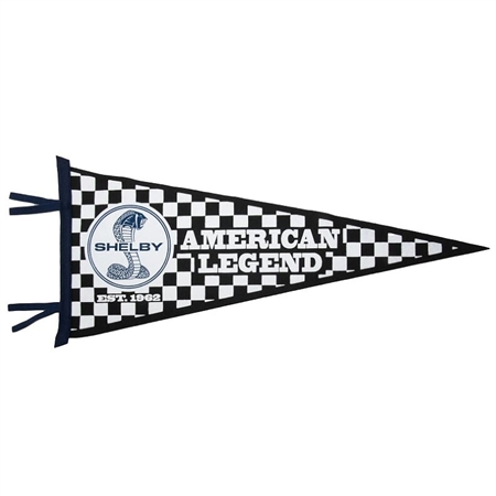Shelby American Checkered Pennant