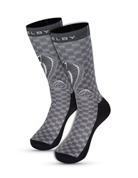 Shelby Snake Carbon Fiber Design Socks