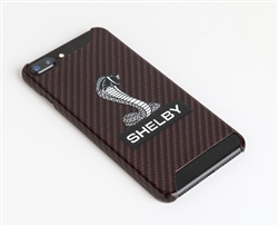 Shelby Snake Red Carbon Fiber Phone Case
