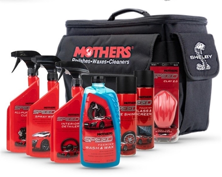 Mothers Wax Speed Detail Car Care Kit
