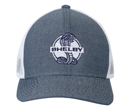 Shelby Snake Denim Mesh Hat